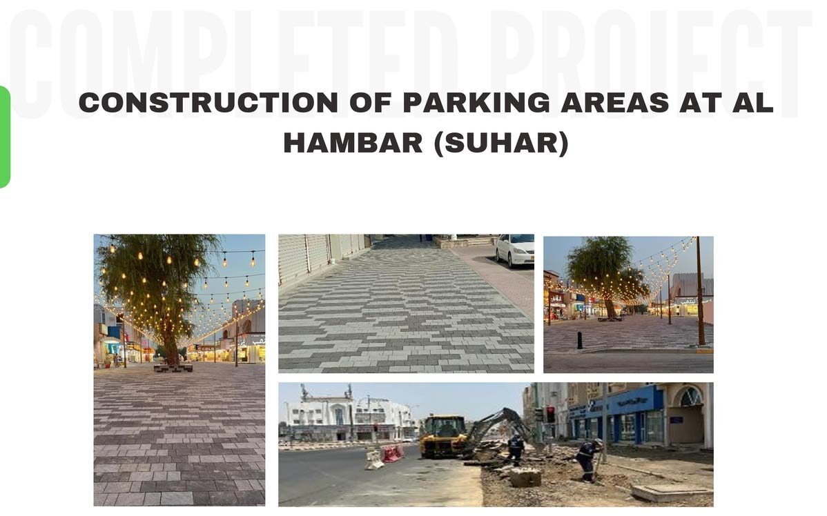Construction of Parking Areas at Al Hambar (Suhar)