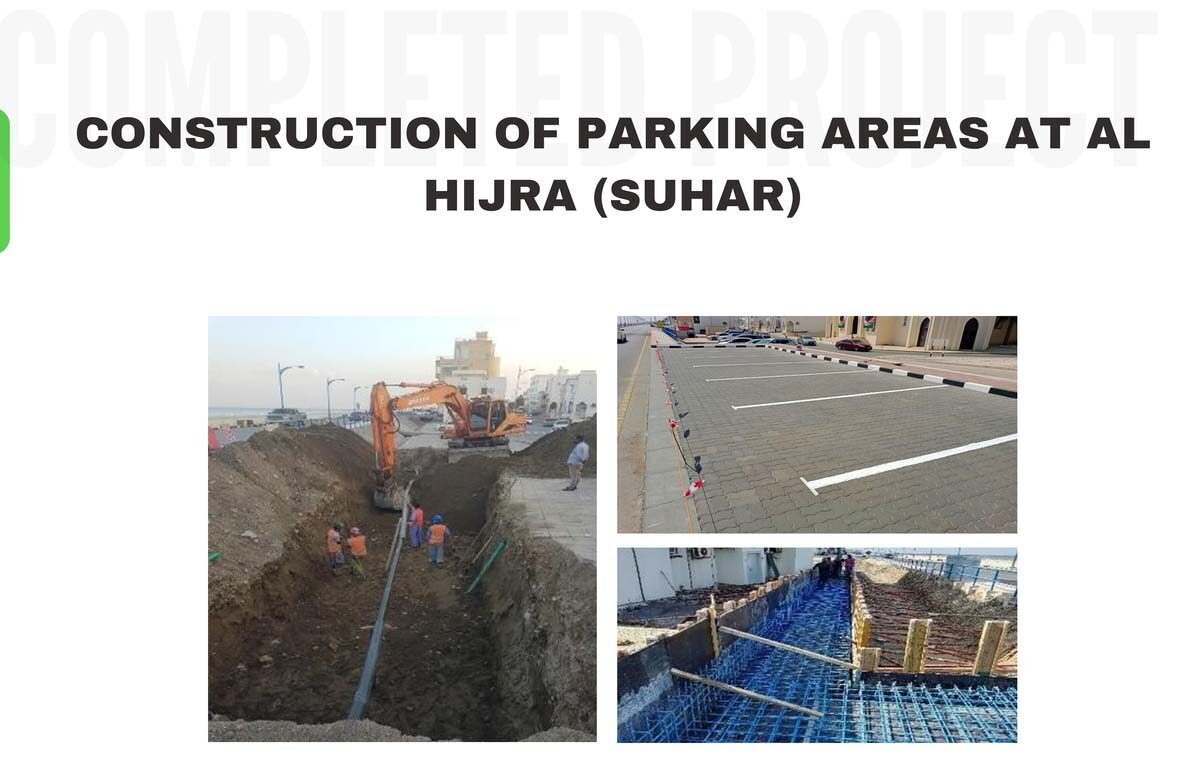 Construction of Parking Areas at Al Hijra (Suhar)